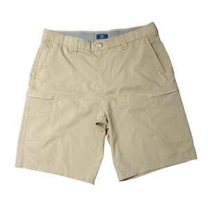 George Men's Bermuda Shorts, Size 36, Khaki, Stretch Fishing Camping Outdoors